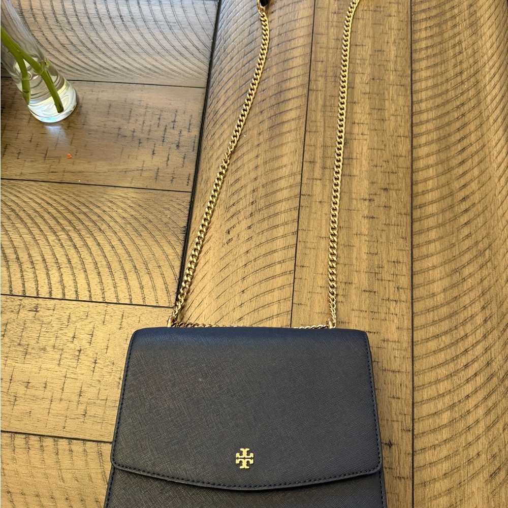 Tory Burch Navy Crossbody Bag
